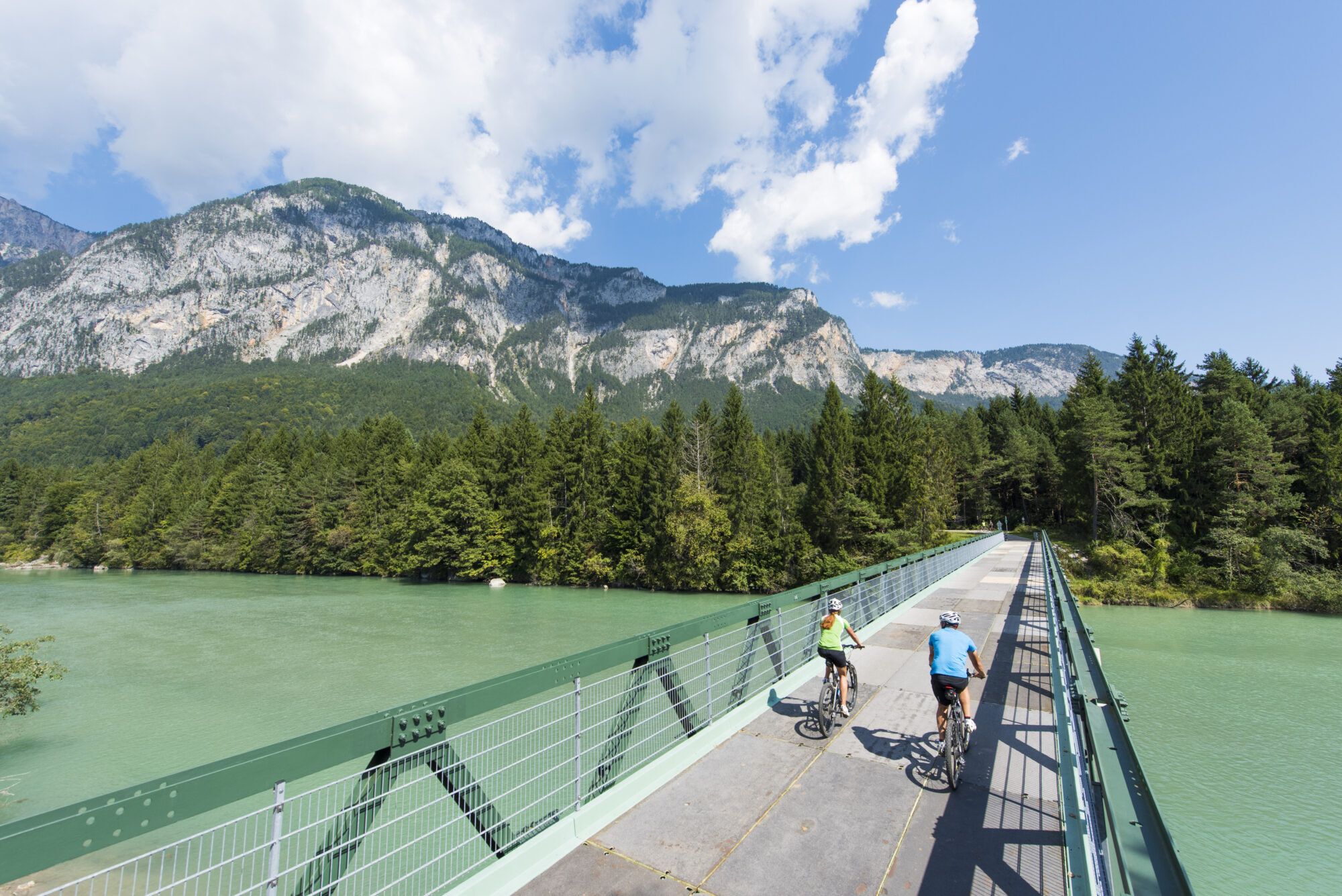 Gail-Radweg bei Villach – Etappe am Alpe Adria Radweg